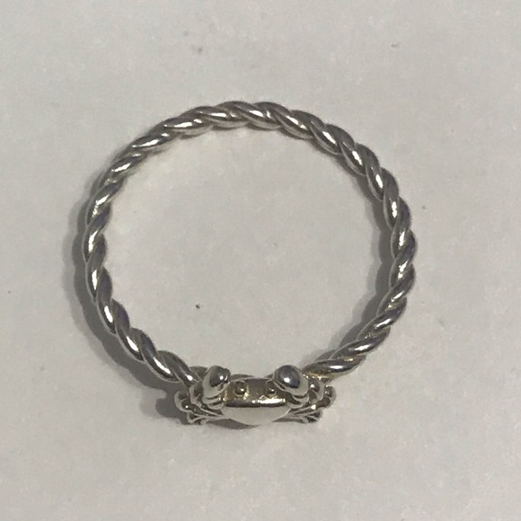 Sterling Silver Crab Ring - Picture 2 of 3